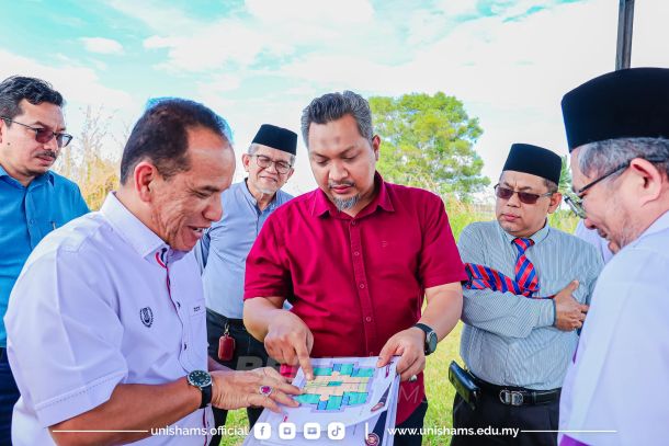 Lawatan Kampus Unishams Oleh Yang Berhormat Pegawai Kewangan Negeri